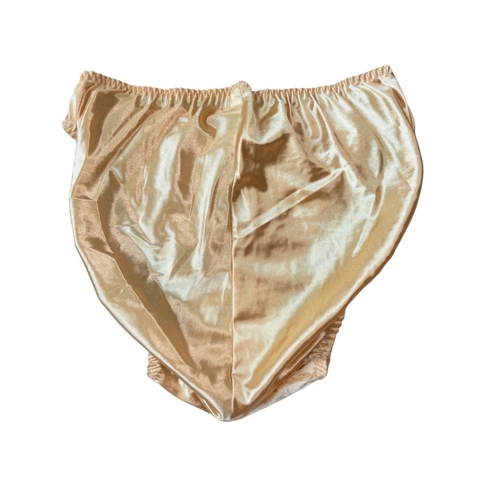 Vintage Victoria's Secret Second Skin Panties Gold Women's Size Large - Picture 3 of 9